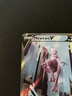 Mewtwo V (Alternate Full Art) 072/078 Pokemon GO Holo - Image 5