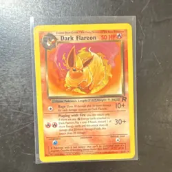 Pokemon TCG Team Rocket Dark Vaporeon, Dark Flareon, Dark Jolteon 2000 wotc np - Image 3