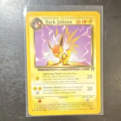 Pokemon TCG Team Rocket Dark Vaporeon, Dark Flareon, Dark Jolteon 2000 wotc np - Image 4