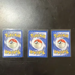 Pokemon TCG Team Rocket Dark Vaporeon, Dark Flareon, Dark Jolteon 2000 wotc np - Image 5