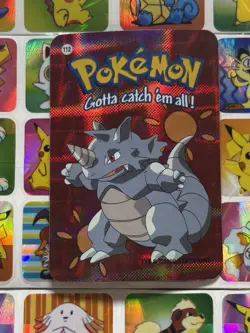 Pokemon 151 Vintage Pocket Monsters Vending HOLO Prism Sticker 2000 Nintendo - Image 4