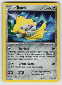 Jirachi XY67 Promo XY Black Star Promos Pokemon MP/DMG - Image 1