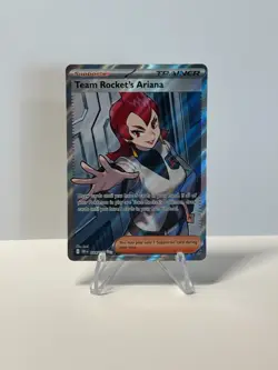 Team Rocket's Ariana 224/182 Pokemon TCG Scarlet & Violet Destined Rivals - Image 1