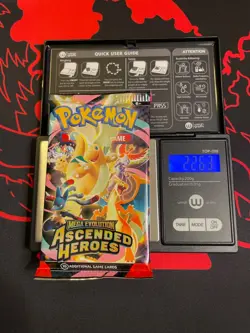 VERY HEAVY! GOD PACKUUU 22.63g Ascended Heroes Pokemon TCG Booster (SEALED) - Image 1