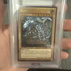 YuGiOh 2013 Blue-Eyes White Dragon YSKR-EN001 PSA 10 1st Ed Ultimate Rare - Image 3