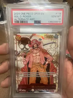 Gol.D.Roger (Alternate Art) OP09-118 Emperors in the New World Foil - Image 1