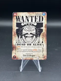 One Piece Gol.D.Roger - OP09-118 SP - Wanted Poster Carrying On His Will English - Image 1