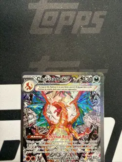 Pokemon TCG Charizard EX 223/197 Ultra Rare Holo SV03 Obsidian Flames NM - Image 3
