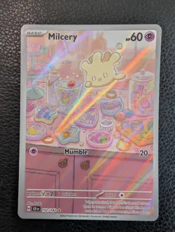 Milcery - 152/142 Stellar Crown (Pokemon) Illustration Rare - Image 1