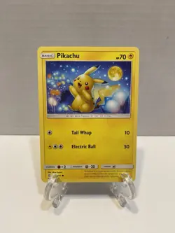 Pokemon Pikachu (56) SM - Unified Minds 56/236 Normal LP/NM Pokemon - Image 1