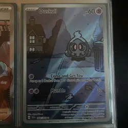 Pokemon TCG Duskull 068/064 Illustration Rare Scarlet &Violet: Shrouded Fable NM - Image 1