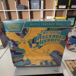 Pokemon Elite Trainer Box Mega Evolution Ascended Heroes Dragonite Zekrom 2024 - Image 1