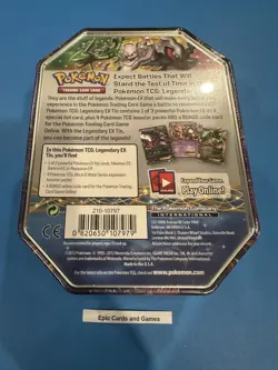 ( RAYQUAZA EX TIN ) Pokemon 2012 - NEW Sealed Black & White Pack Dragon Exalted - Image 2