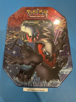 ( DARKRAI EX TIN ) Pokemon 2012 - NEW Sealed Black & White Pack - Dragon Exalted - Image 1