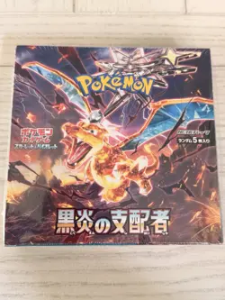 Pokemon Scarlet & Violet - Ruler of the Black Flame Booster Box SV3 - USA SELLER - Image 1