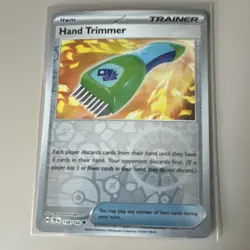The Pokemon Company Hand Trimmer 150/162 SV05: Temporal Forces Reverse Holo - Image 1