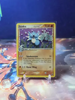 Seadra 22/101 Pokemon TCG Dragon Frontiers EX Regular Rare LP - Image 1