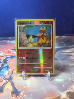 Magmar 54/123 Mysterious Treasures Reverse Holo Pokemon TCG 2007 LP-MP - Image 1