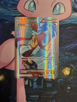 Pokemon TCG Skyla 122/122 XY Breakpoint Full Art Trainer - Image 1