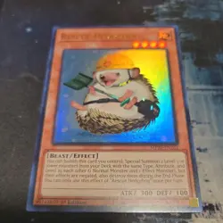 x1 Rescue Hedgehog - MP25-EN261 - Ultra Rare - 1st Edition Yu-Gi-Oh! M/NM - Image 1