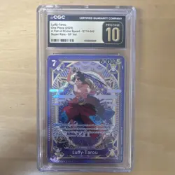 Luffy-Tarou SP ST18-005 CGC 10 PRISTINE. ULTRA LOW POP (A Fist of Divine Speed) - Image 1