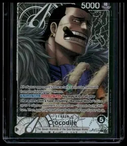 CROCODILE The Azure Sea's Seven SR Alt Art #OP14-079 - Image 1