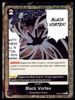 One Piece The Best Vol 2 PRB-02 Black Vortex OP09-097 Pirate Foil 4 Lot - Image 1