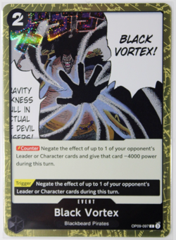 Black Vortex (Reprint) OP09-097 C One Piece Foil NEW Premium Best Vol 2 - Image 1