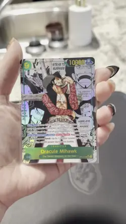 Dracule Mihawk (Manga) OP14-119 The Azure Sea's Seven Foil - Image 2