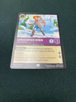 Disney Lorcana Winterspell Christopher Robin - Joining the Fun 55/204 NM - Image 1