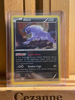 Pokemon TCG 2016 XY Black Star Promo Cosmos Holo Card -- Absol XY178 - Image 1