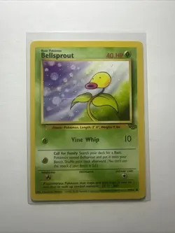 Jungle Set Bellsprout 49/64 Pokemon Card - Image 1