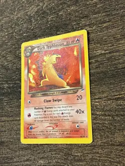 Dark Typhlosion 10/105 Neo Destiny Holo Rare Pokemon Card LP-MP - Image 2