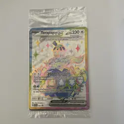 Terapagos ex 165 Sv: Scarlet & Violet Holo SEALED PROMO Pokemon Card - Image 1