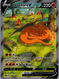 Charizard V Promo SWSH: Sword & Shield Promo Cards SWSH260 LP-NM - Image 1