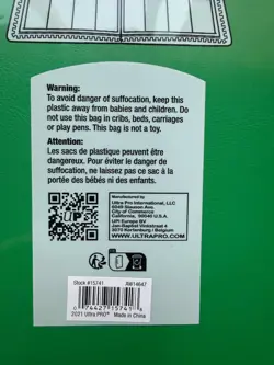 Ultra PRO 12 Pocket Vivid Zippered Binder 480 Standard Card Organizer - Green - Image 3