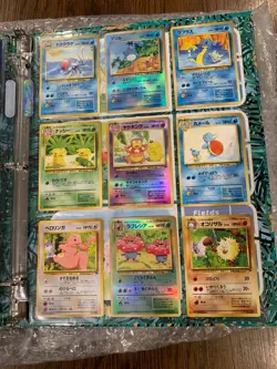 Pokemon Southern Islands Binder Japanese Set 18/18 Cards - Image 5