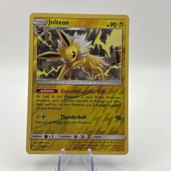 Jolteon 23/68 - Hidden Fates - Reverse Holo Pokemon Card - Near Mint - Image 1