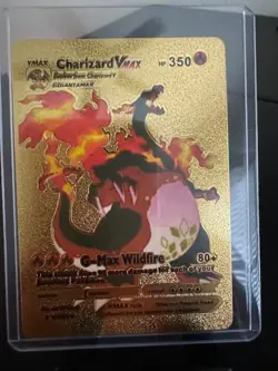 Pokmon Card Charizard Vmax hp350 G-Max Wildfire 80+ 143/293 - Image 1