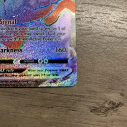 Pokemon TCG Umbreon VMAX Holo Secret Rare Card Evolving Skies 214/203 - Image 2