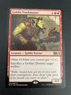 Magic: the Gathering Goblin Trashmaster Core Set 2019 - Image 1
