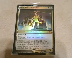 Dark Leo & Shredder FOIL Teenage Mutant Ninja Turtles MTG MINT 🔥 - Image 1