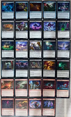 MTG Magic the Gathering TMNT Ninja Turtles 100+ singles lot - Image 2