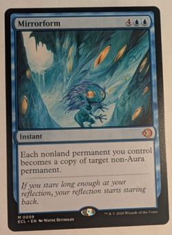 Mirrorform - Magic the Gathering - Lorwyn Eclipsed R0059 - Pack Fresh! - Image 1