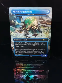 Mirelurk Hatchling - Ruin Crab Foil x1 #7095 - SLD Secret Lair - Fallout - Image 1