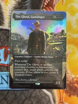 The Ghoul, Gunslinger -FOIL- Fallout Secret Lair SLD MTG - NM - Image 1