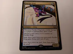 Magic the Gathering #199 Psychic Frog EX MH3 - Image 1