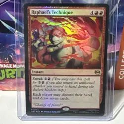 Raphael's Technique (FOIL) - MTG: Teenage Mutant Ninja Turtles - Image 1