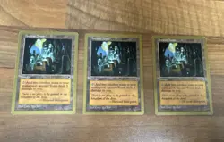 Magic The Gathering Tokyo 1999 World Championships ANCIENT TOMB Land x 3 gold - Image 2