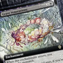 Grave Venerations (Extended Art) Commander: Lorwyn Eclipsed Regular Pack Fresh! - Image 2
